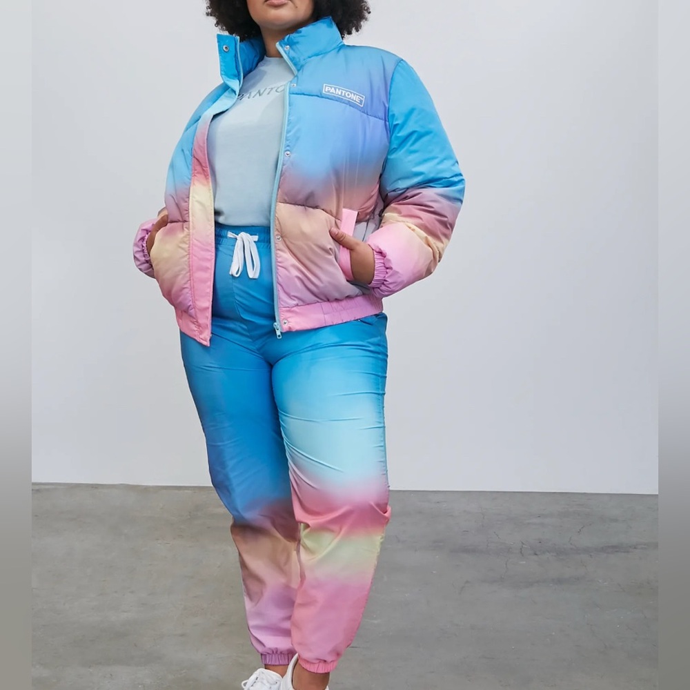 Forever 21 Pantone Collection Women's Multicolor Ski Pants & Jacket